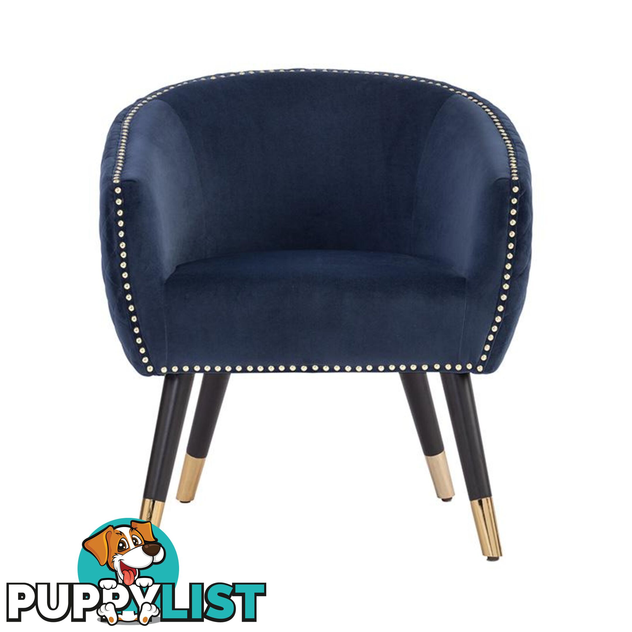 DENIZ Lounge Chair - Navy - 231225 - 9334719001036