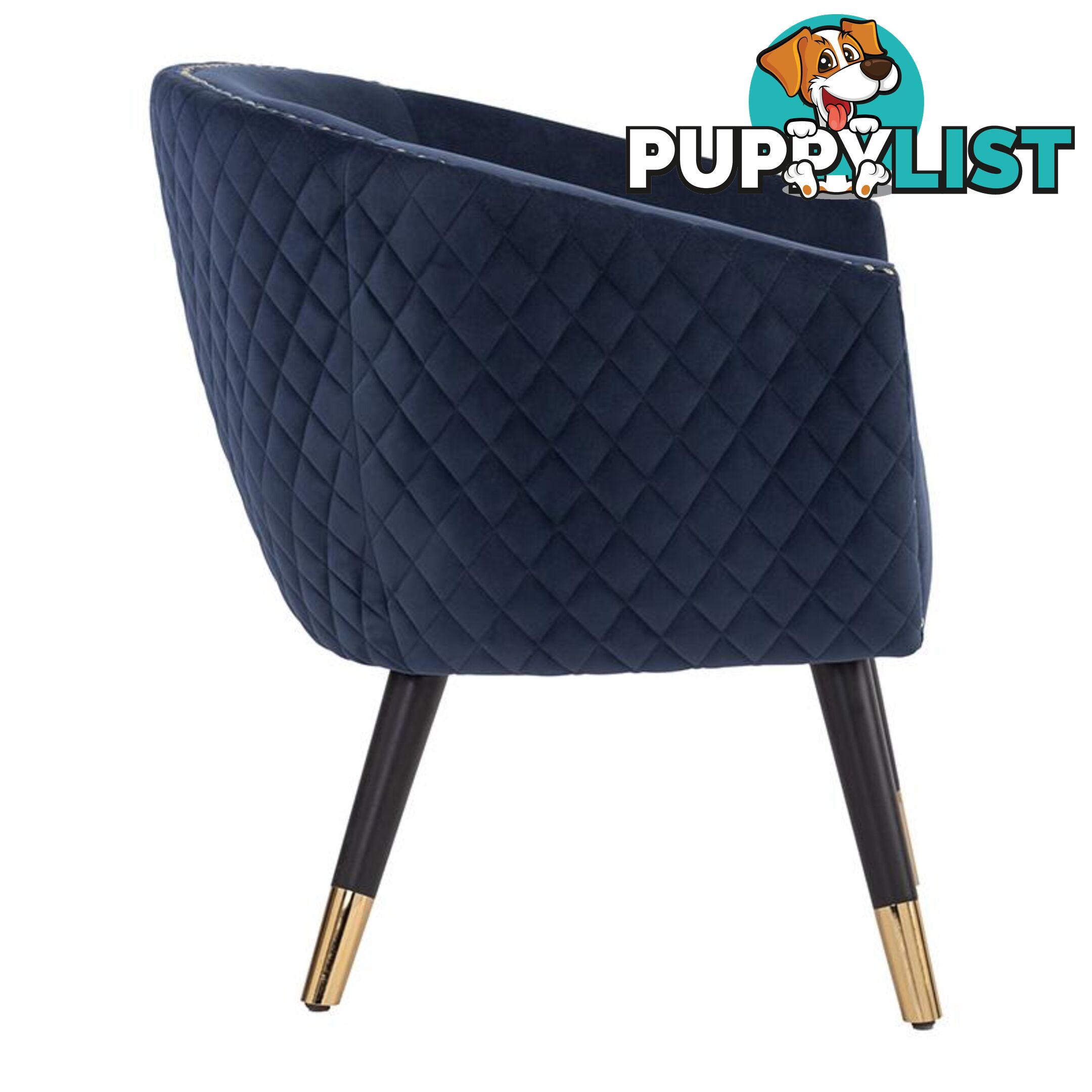 DENIZ Lounge Chair - Navy - 231225 - 9334719001036