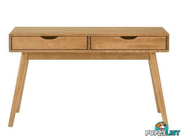 LAMAR Console Table with 2 Drawers 122cm - Natural - 134052 - 9334719000619