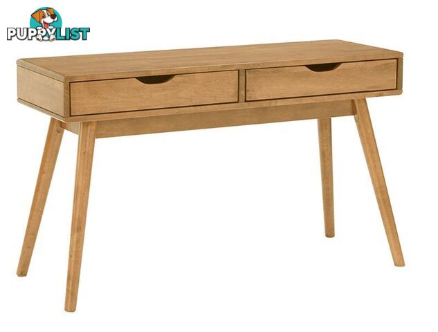 LAMAR Console Table with 2 Drawers 122cm - Natural - 134052 - 9334719000619