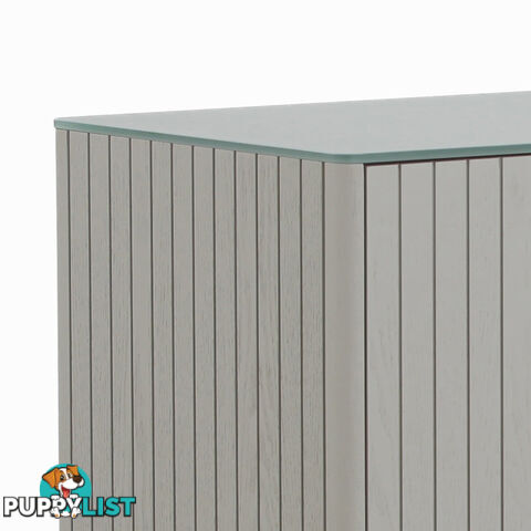 AKARI Sideboard 160cm - Light Grey - DI-J9751 - 9334719011851