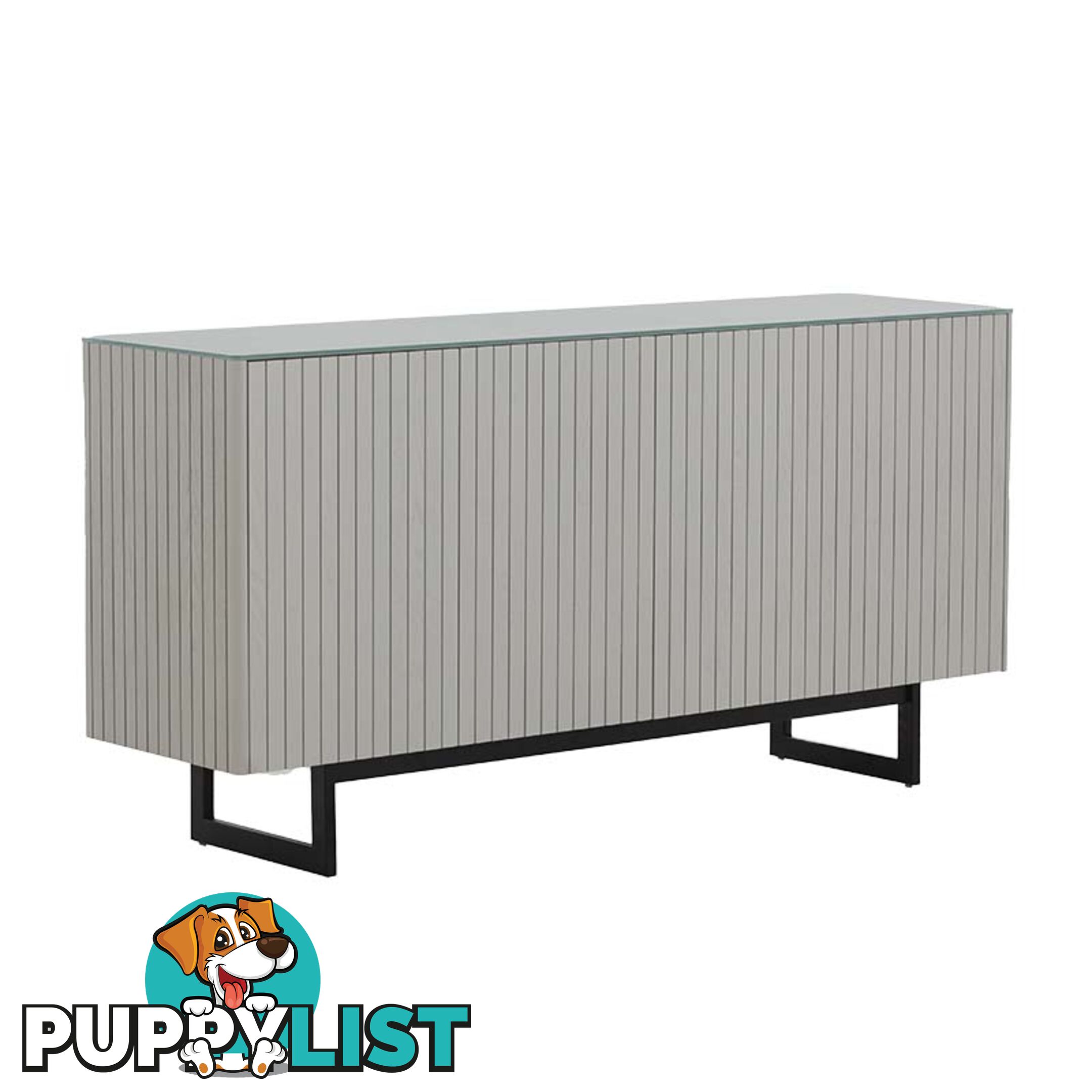 AKARI Sideboard 160cm - Light Grey - DI-J9751 - 9334719011851