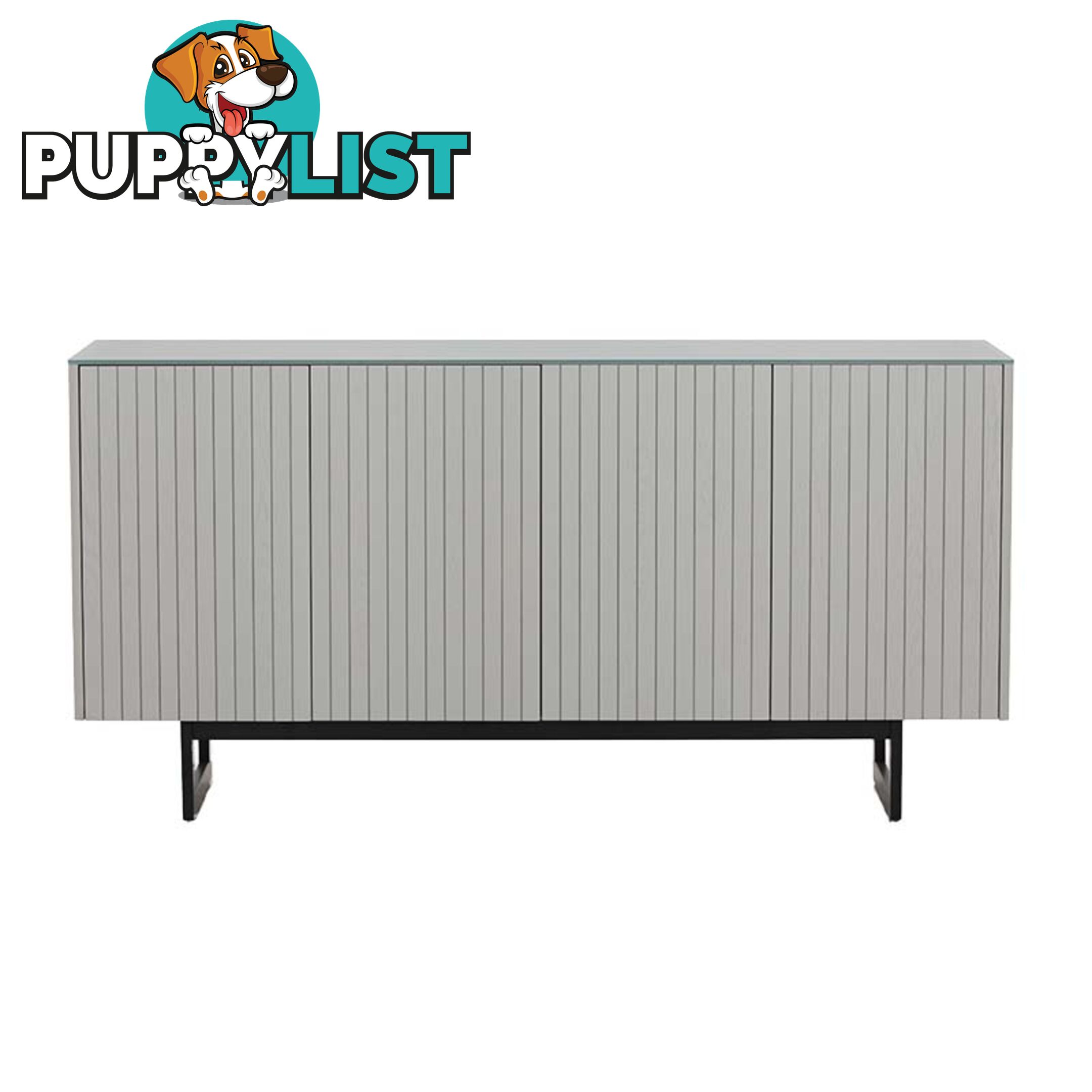 AKARI Sideboard 160cm - Light Grey - DI-J9751 - 9334719011851