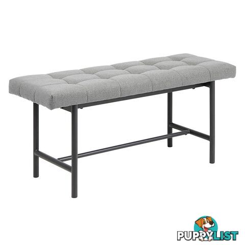 JORY Bench Seat 100CM - Light Grey - AC-0000081139 - 5713941059192