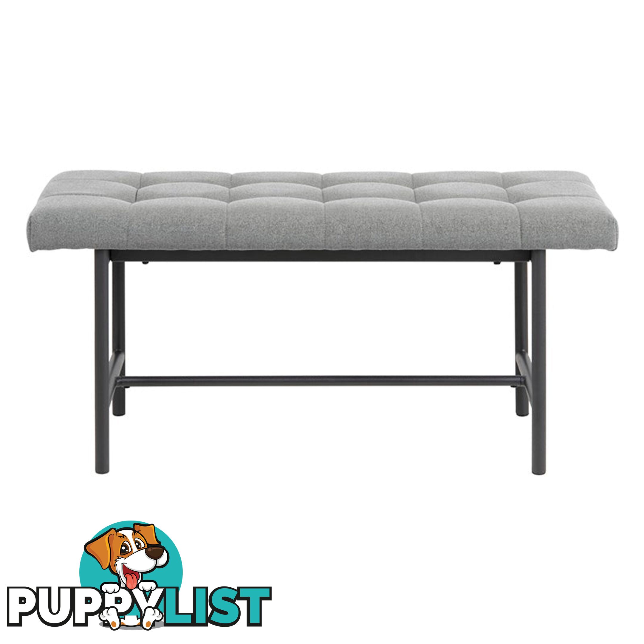 JORY Bench Seat 100CM - Light Grey - AC-0000081139 - 5713941059192