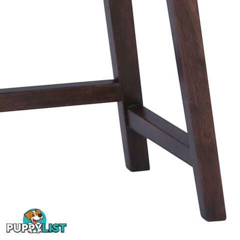 ARSENIO Console Table 90cm - Walnut & Black - 133094 - 9334719012155