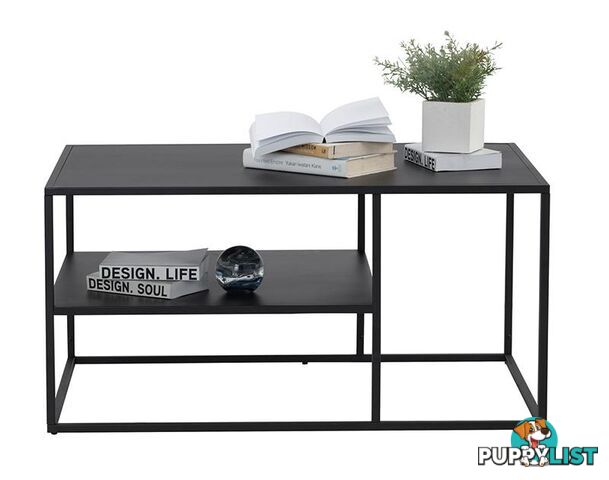 KATHERYNE Coffee Table 90cm - Black - 133042 - 9334719000534