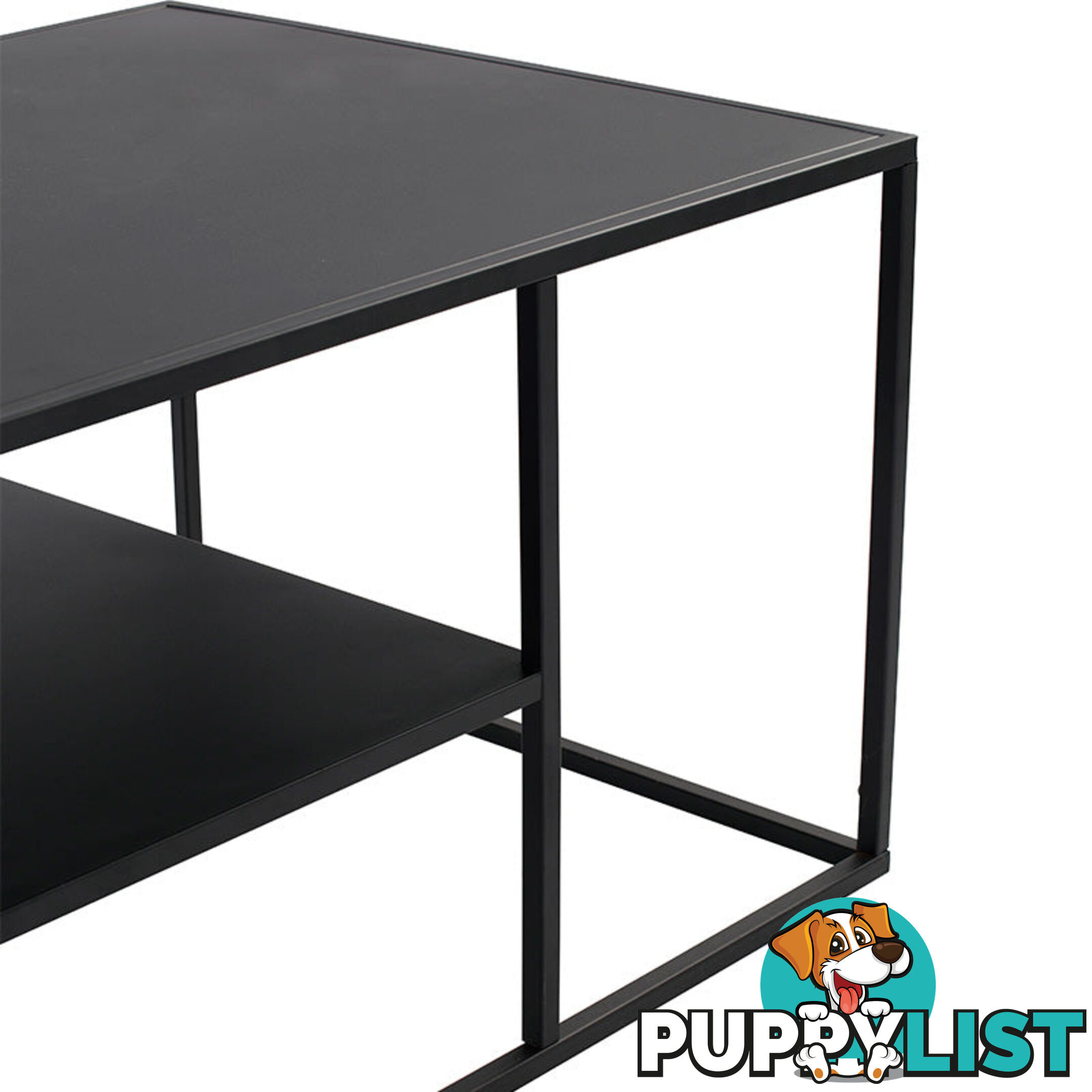 KATHERYNE Coffee Table 90cm - Black - 133042 - 9334719000534