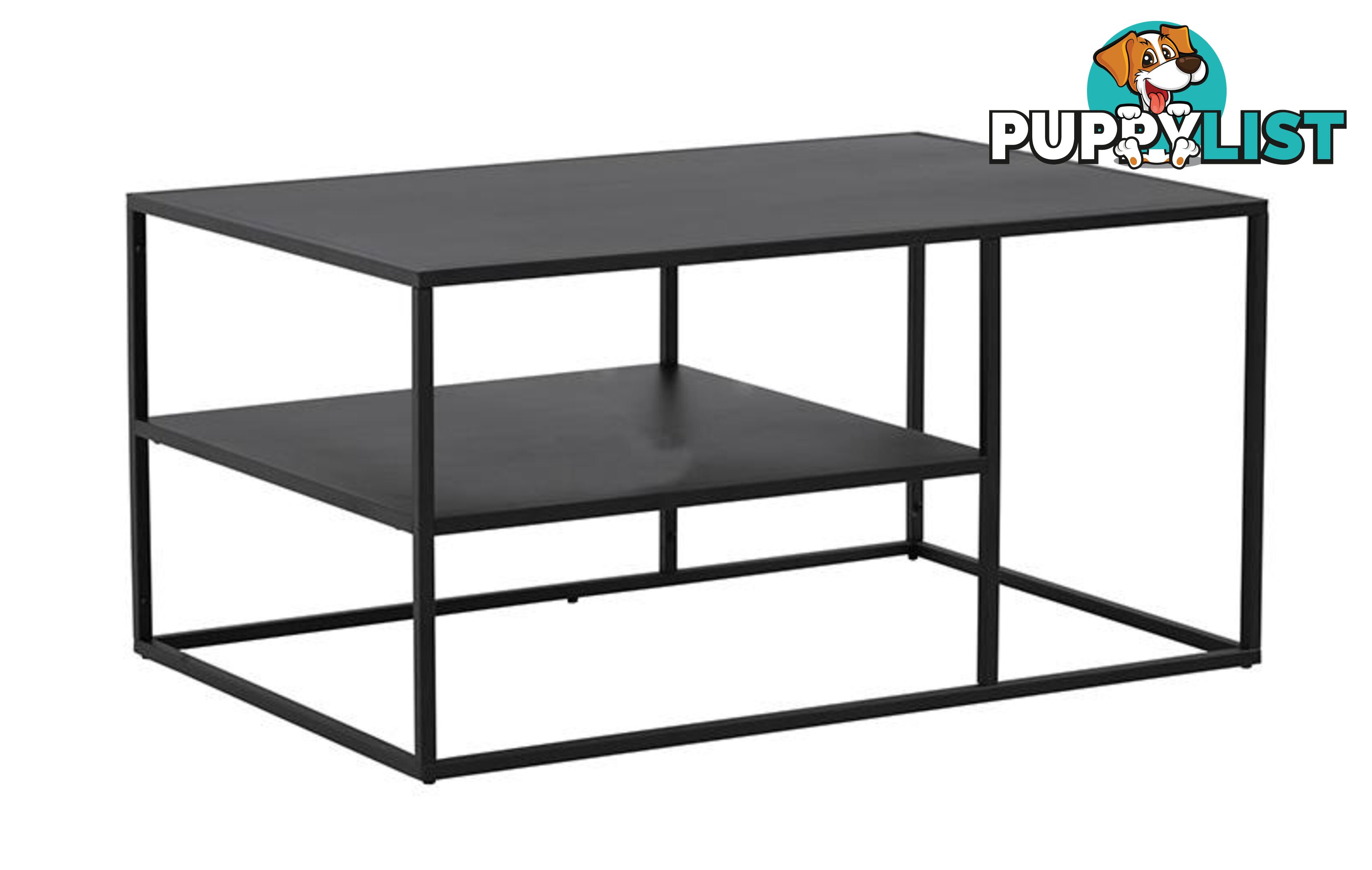 KATHERYNE Coffee Table 90cm - Black - 133042 - 9334719000534