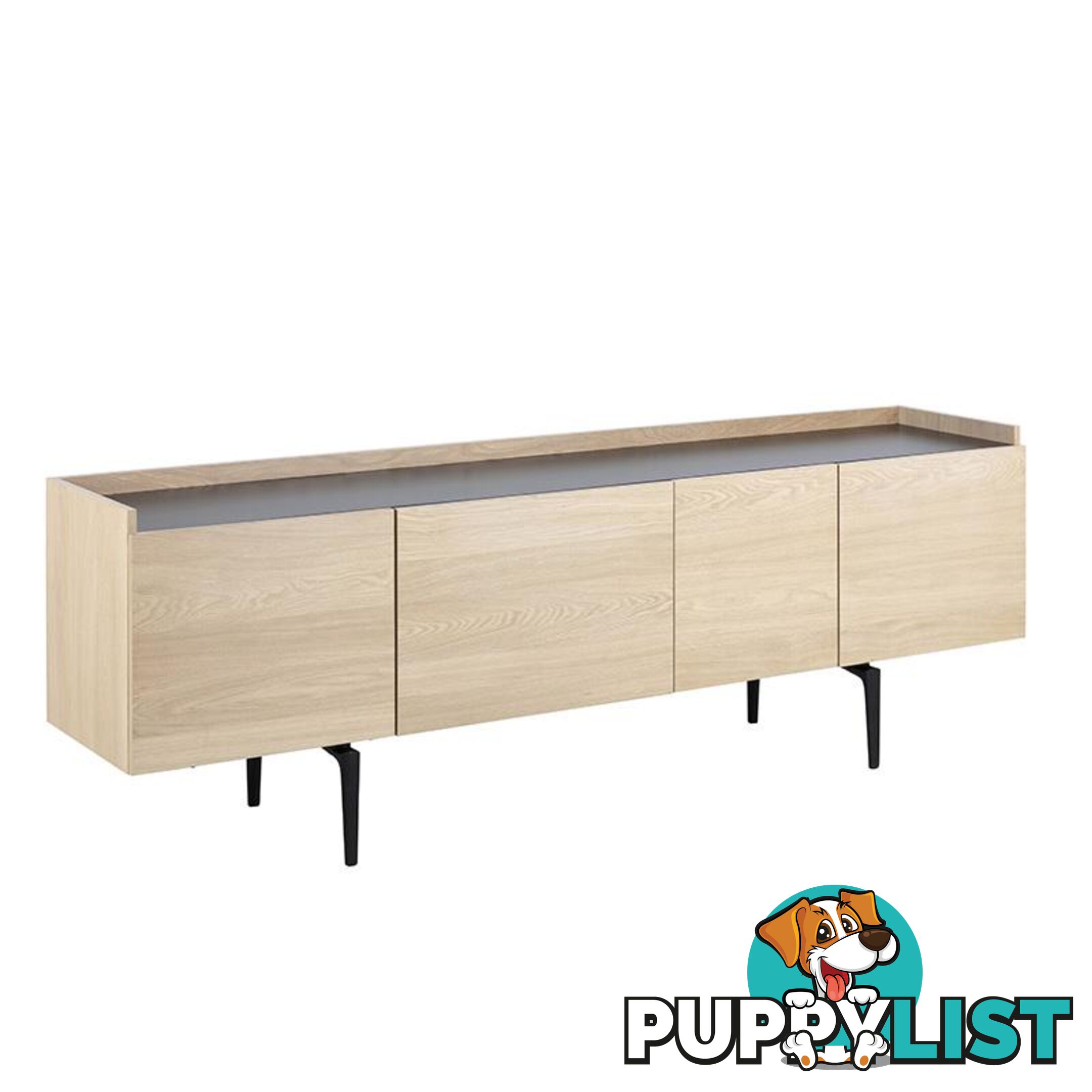 BROGAN Sideboard  200cm - Natural - AC-91911-1 - 5706553432408