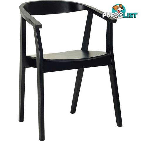 GRETA Dining Chair - Black - 24092581 - 9334719007458