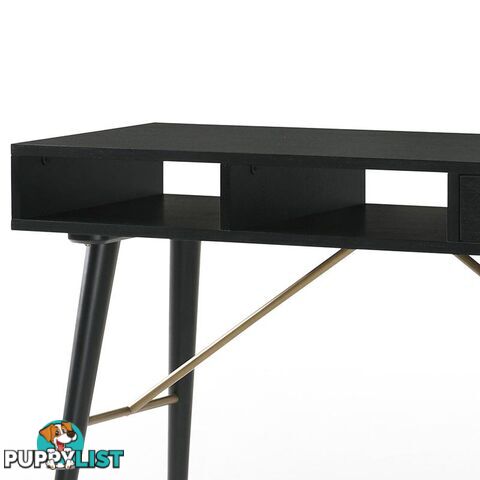 RANIA Study Desk Console 120cm - Black - MI-BH664-CO - 9334719007663