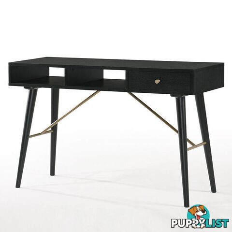 RANIA Study Desk Console 120cm - Black - MI-BH664-CO - 9334719007663