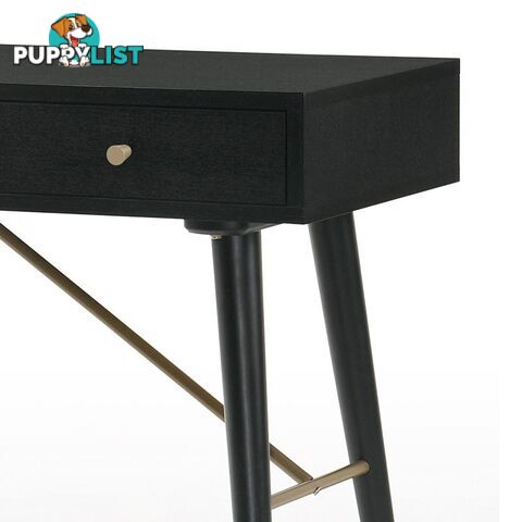 RANIA Study Desk Console 120cm - Black - MI-BH664-CO - 9334719007663