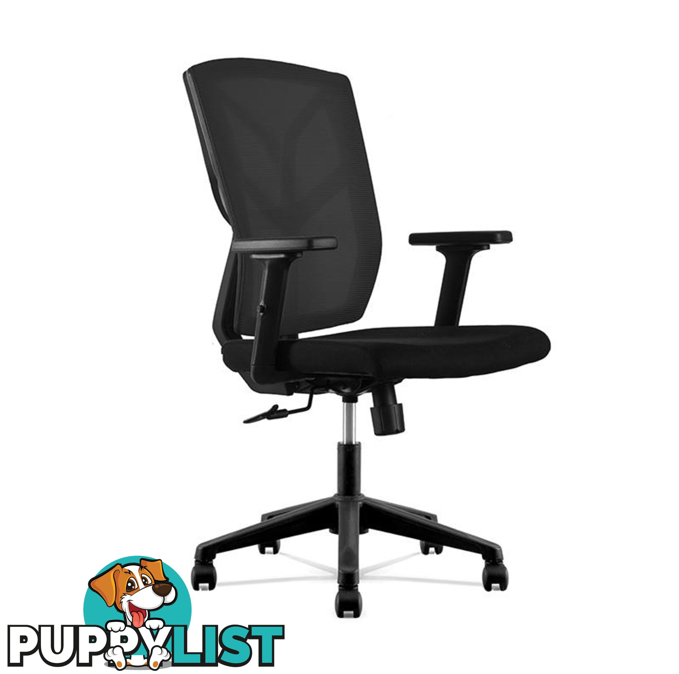 SVEN High Back Office Chair - Black - DF-DX6926A - 9334719011134