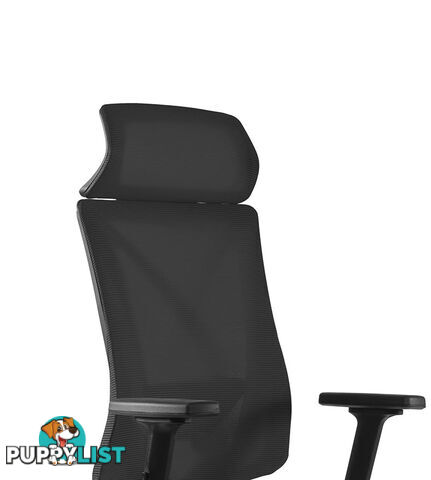 FRODE Executive Office Chair with Headrest - Black - DF-DX6912A - 9334719011110