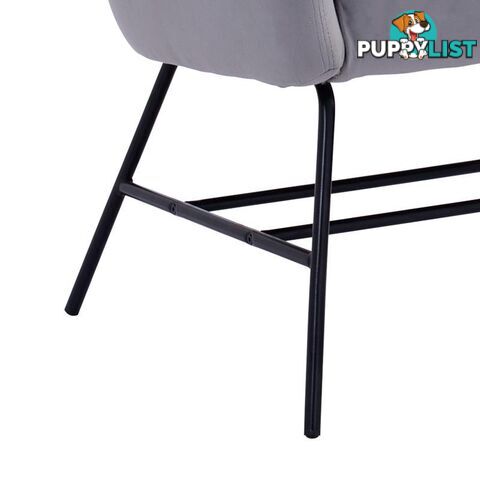 GALEN Lounge Chair - Ash Grey - 231197 - 9334719000800