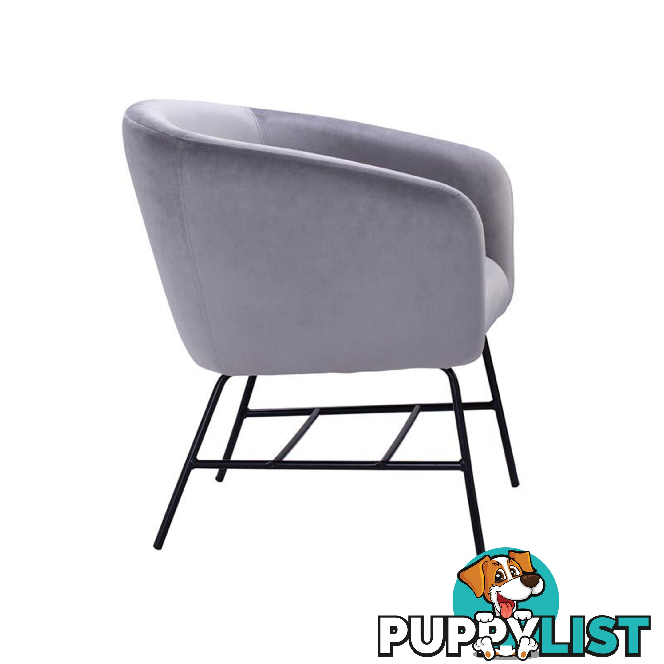 GALEN Lounge Chair - Ash Grey - 231197 - 9334719000800