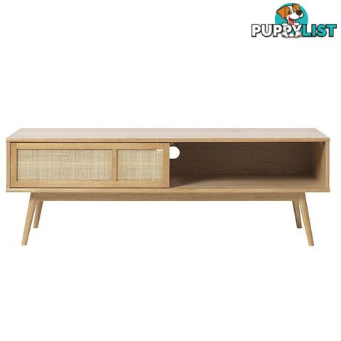 BARRALI Entertainment TV Unit 150cm -  Natural & Rattan - 43290200 - 5704745096520