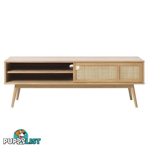 BARRALI Entertainment TV Unit 150cm -  Natural & Rattan - 43290200 - 5704745096520