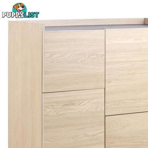 BROGAN Tall Sideboard 100cm - Natural - AC-91912-1 - 5713941002174