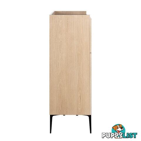 BROGAN Tall Sideboard 100cm - Natural - AC-91912-1 - 5713941002174