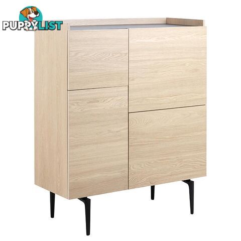 BROGAN Tall Sideboard 100cm - Natural - AC-91912-1 - 5713941002174