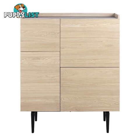 BROGAN Tall Sideboard 100cm - Natural - AC-91912-1 - 5713941002174