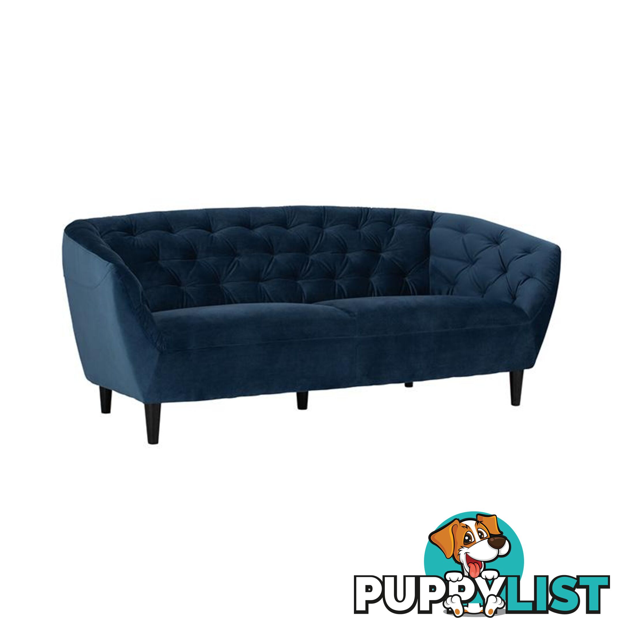 HUAYRA 3 Seater Sofa - Blue - 233152 - 9334719002644