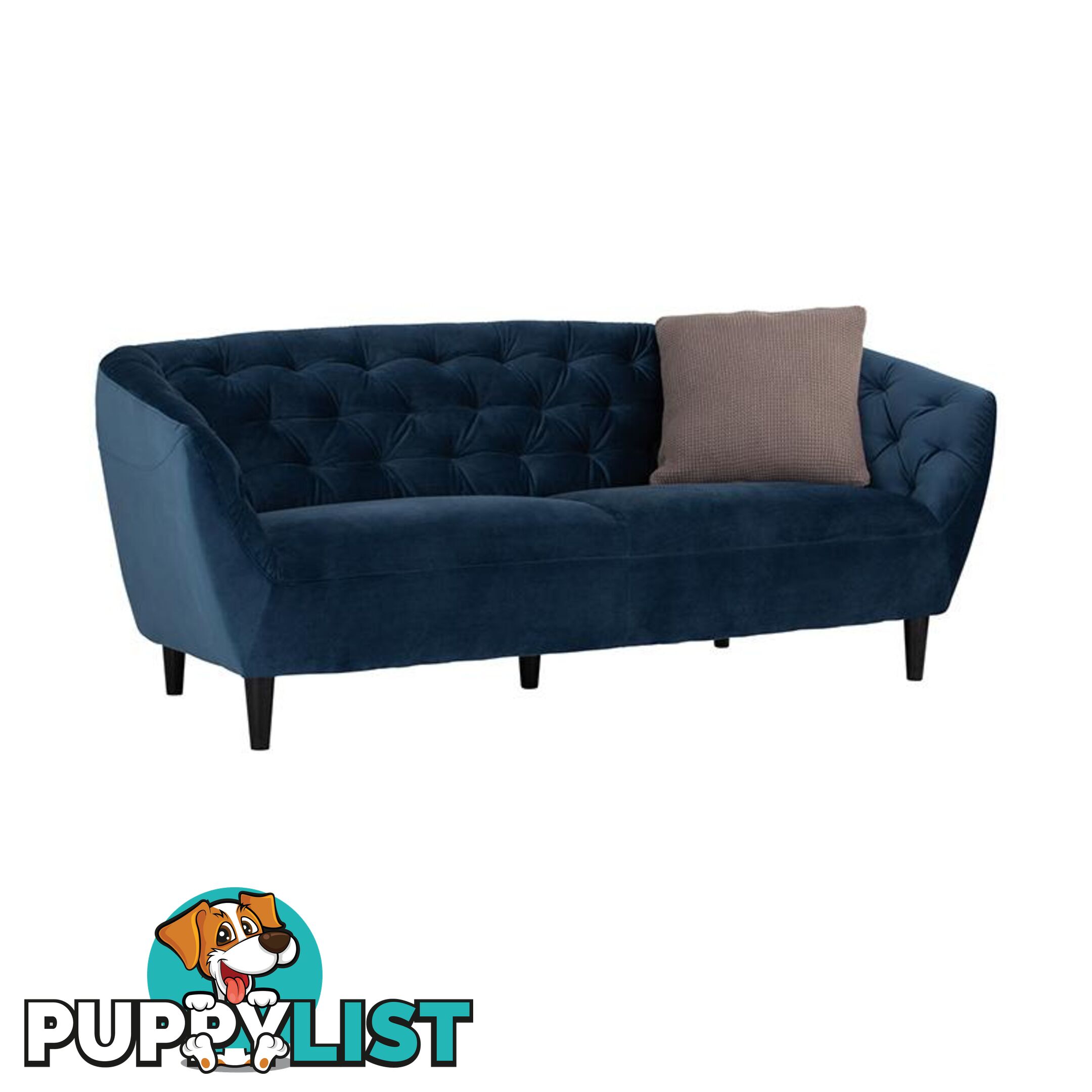 HUAYRA 3 Seater Sofa - Blue - 233152 - 9334719002644