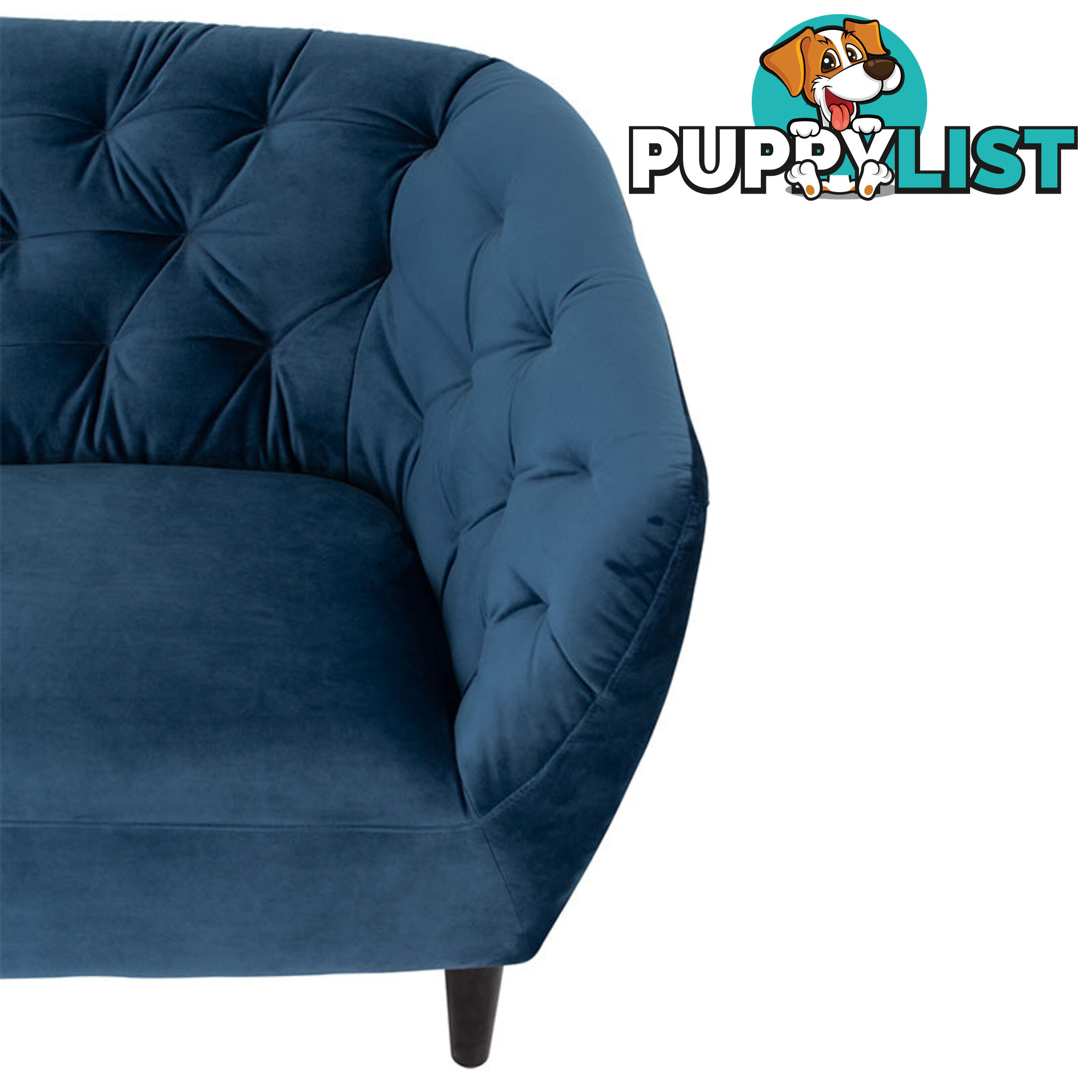 HUAYRA 3 Seater Sofa - Blue - 233152 - 9334719002644