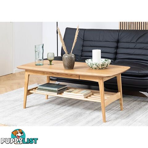 TALITA Rectangular Coffee Table 130cm - Natural - AC-0000083764 - 5713941087805