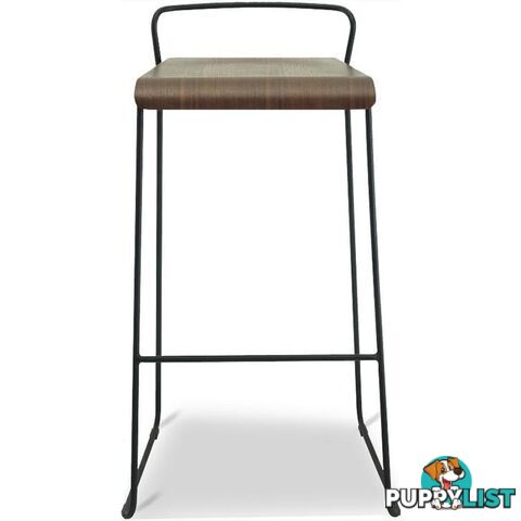 CAMILA Bar Stool - Walnut - 2407098 - 9334719007236