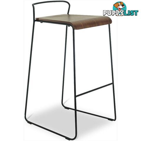 CAMILA Bar Stool - Walnut - 2407098 - 9334719007236