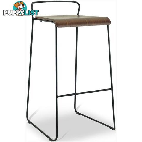 CAMILA Bar Stool - Walnut - 2407098 - 9334719007236