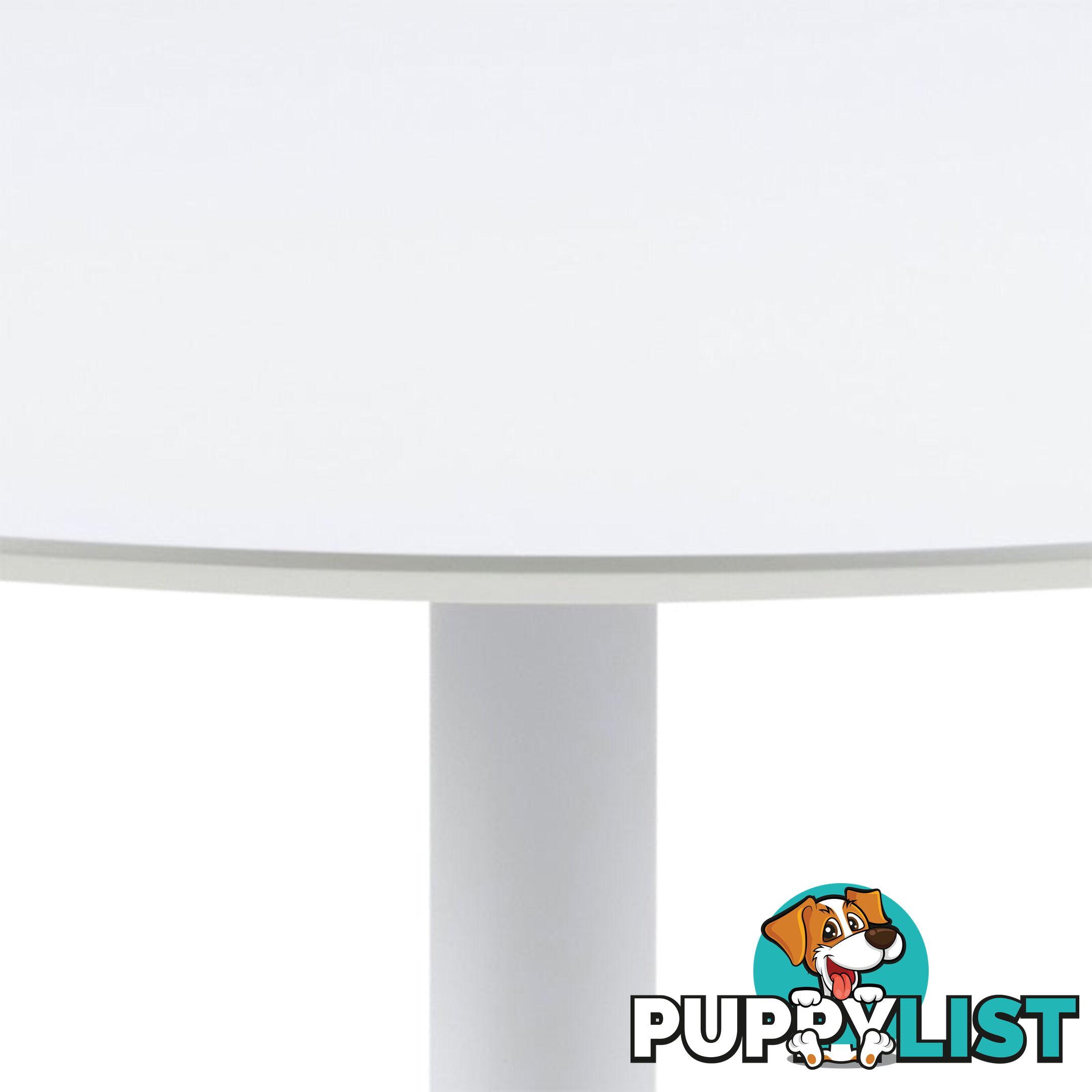 TITAN Round Dining Table 110cm - White - AC-10110-1 - 5706553406683