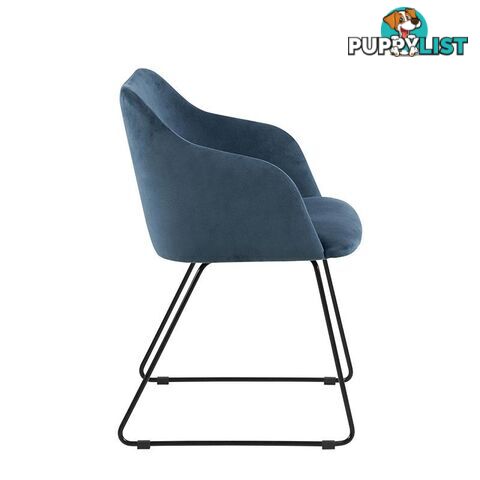 AYLA Dining Chair - Blue - AC-22256-16 - 5706553415807