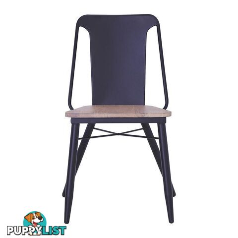 BINDER Dining Chair Solid Wood - Taupe - 241121 - 9334719008288