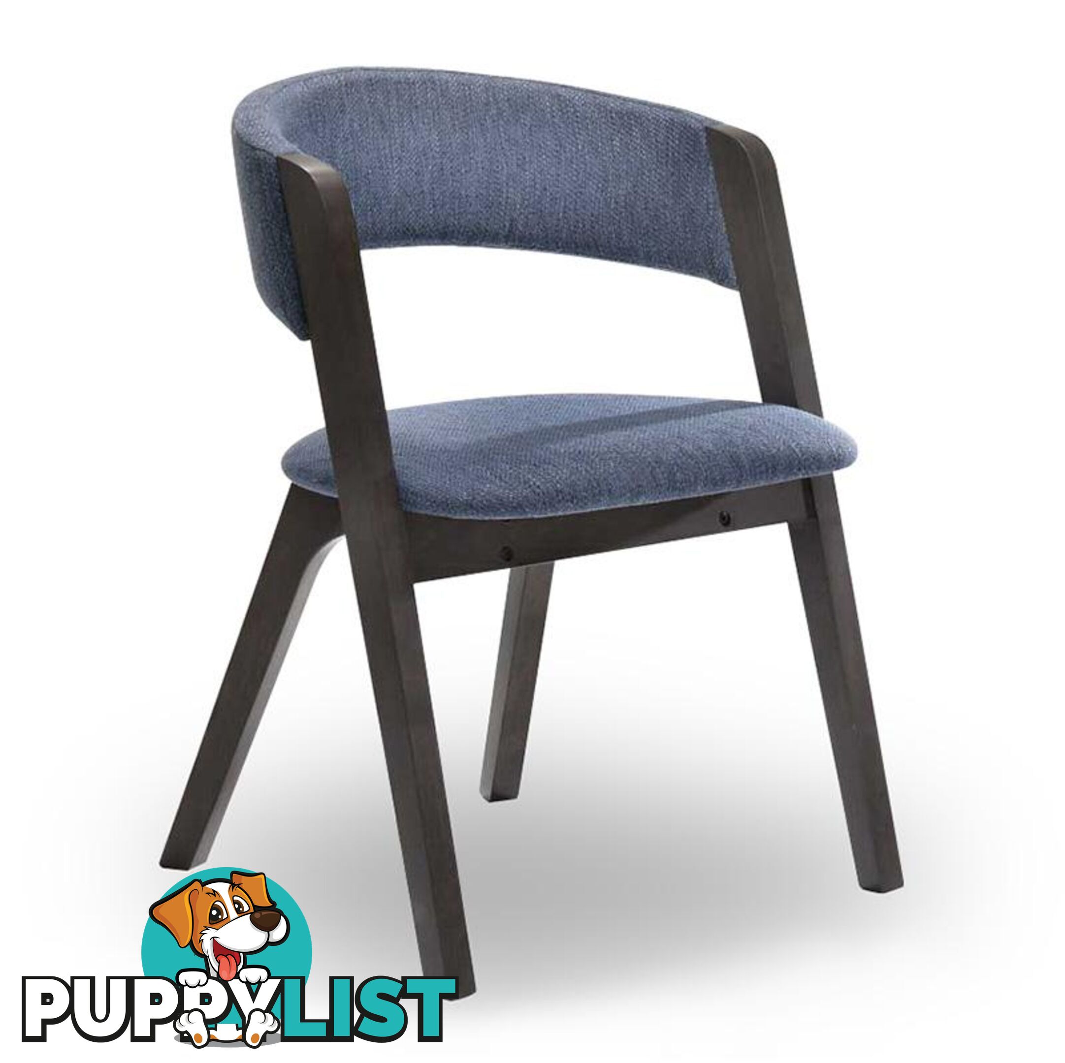 ALESSA Dining Chair - Blue - MI-C722 - 9334719004143