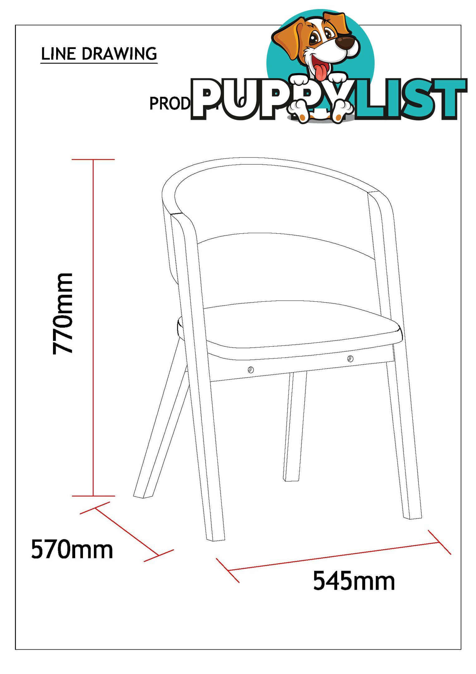 ALESSA Dining Chair - Blue - MI-C722 - 9334719004143