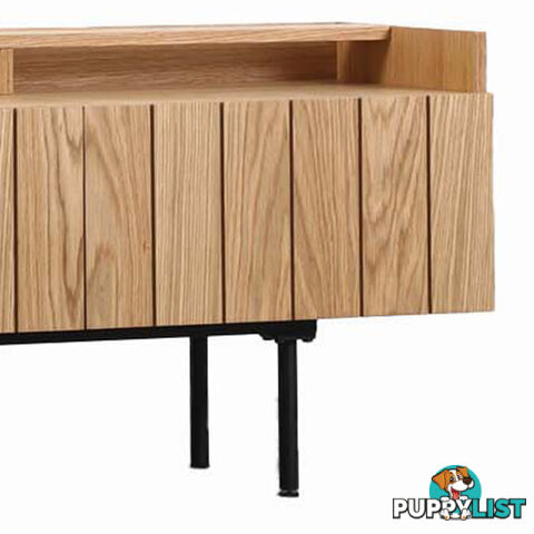 ZANE Entertainment TV Unit 160cm - Natural Oak - BB-TV1006 - 9334719012094