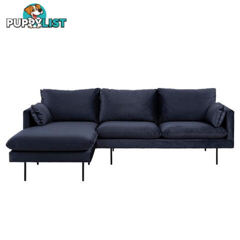 AKEMI 2 Seater Sofa with Left Chaise - Blue - AC-H000018904 - 5713941047656