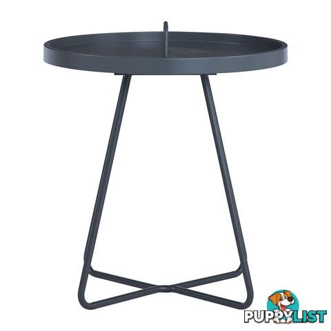 JAXI Round Coffee Table 40cm - Graphite Grey - 131044 - 9334719004860