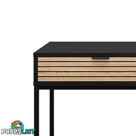 ODENCE Study Desk 120cm - Natural & Black - AS-ODENCEWD01 - 9334719010977