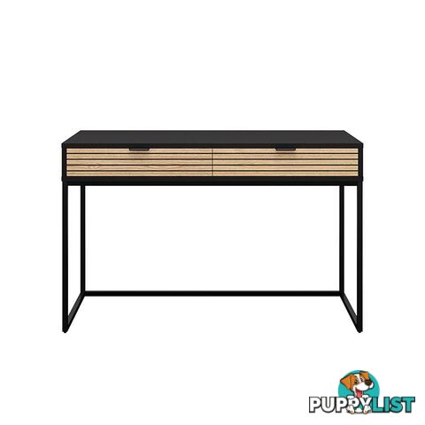 ODENCE Study Desk 120cm - Natural & Black - AS-ODENCEWD01 - 9334719010977