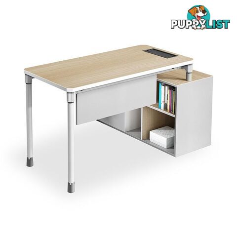 RAVEN SINGLE Workstation 160-180/100cm - Natural White - WF-SZW003 - 9334719010274