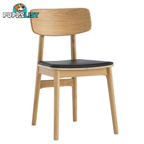 TACY Dining Chair - Natural & Black - 38440202 - 5704745091259