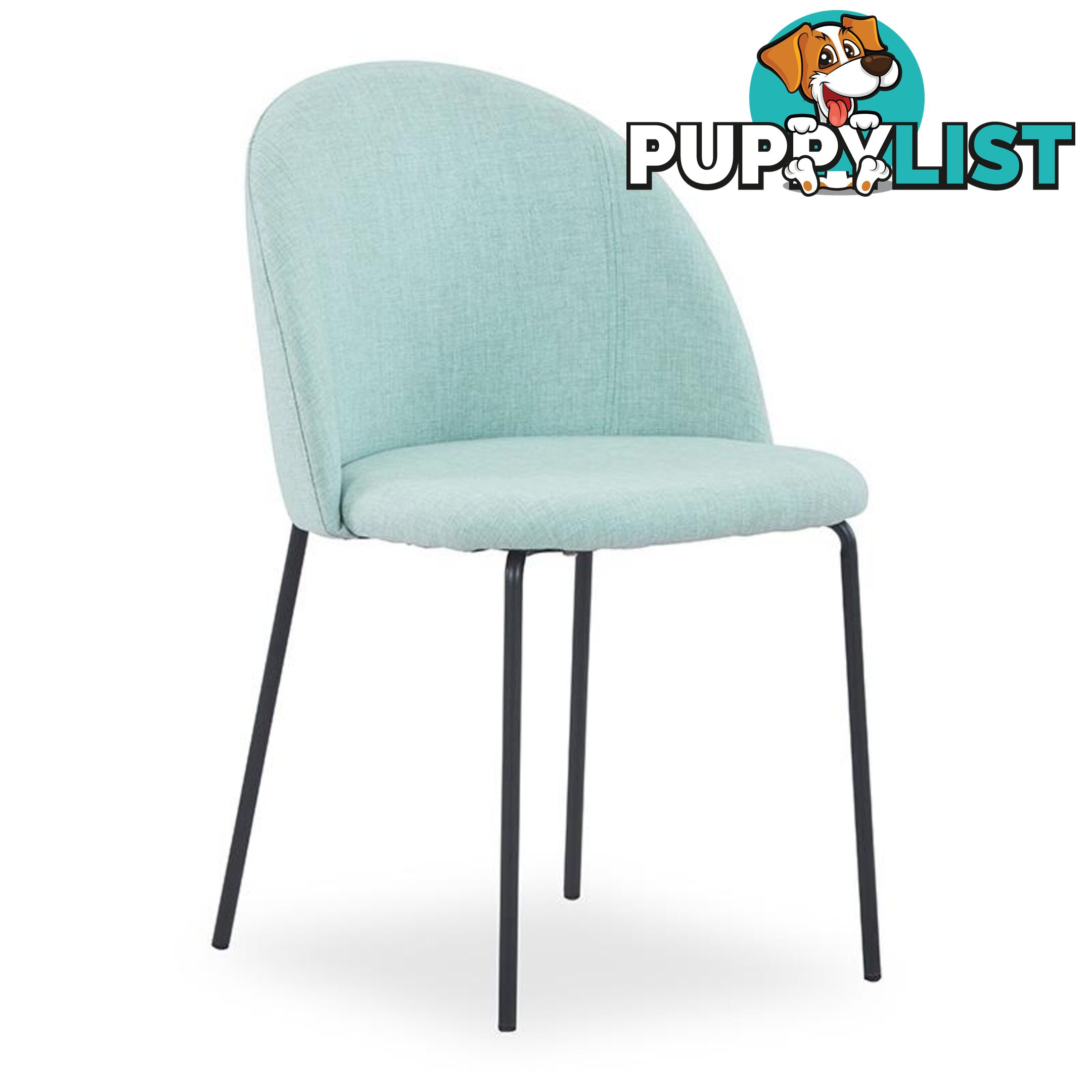 ARINA Dining Chair - Mint Green - DT-C962-B93 - 9334719002156