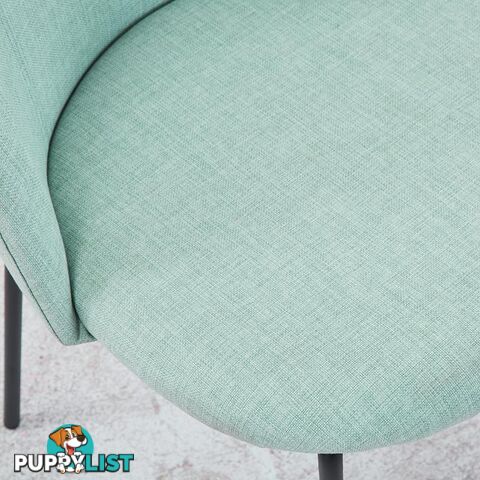 ARINA Dining Chair - Mint Green - DT-C962-B93 - 9334719002156