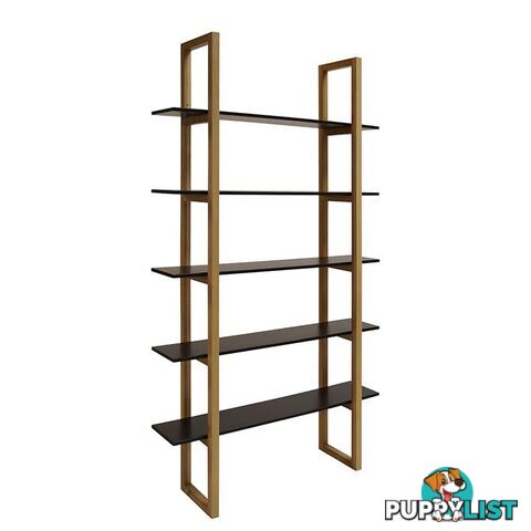 MAREN Display Unit Natural & Black - 110x200cm - AC-60039-2 - 5706553409950